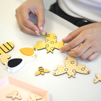 Bumble Bee Wooden Craft Kit, 5 of 6