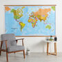 Giant Canvas World Map, thumbnail 10 of 10