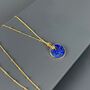 Lapis Lazuli Disc Necklace, thumbnail 5 of 5
