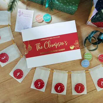 Personalised Christmas Craft Ideas Advent Calendar, 3 of 12