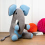 Elephant Soft Toy Extra Large Personalised, thumbnail 7 of 11