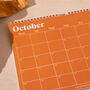 2024 Calendar | Muted Minimalist | Landscape | A4, thumbnail 5 of 11