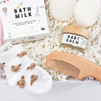 New Baby Gift Box – Baby Pamper Set And Newborn Gift Hamper, Gender Neutral, 2 of 9