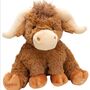 Personalised Longhorn Highland Cow Large Soft Plush Toy, thumbnail 1 of 6