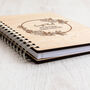 Personalised Wedding Day Wooden Guest Book, thumbnail 6 of 6