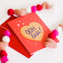 Ooh La La Valentine's Card, thumbnail 3 of 4