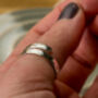 Maid Of Honour Personalised Adjustable Silver Ring, thumbnail 5 of 7