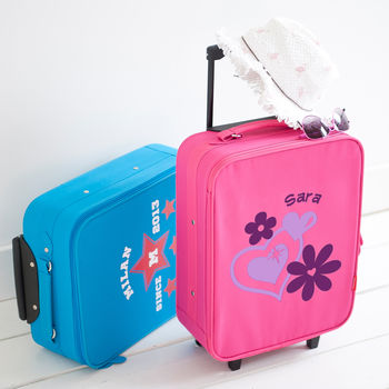 personalised childrens suitcase