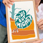 'Mini/Small But Mighty' Kids Positive Leaf Print, thumbnail 3 of 3