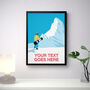 Personalised Snowboarder Poster, thumbnail 2 of 7