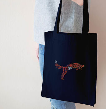 Fox Tote Bag Embroidery Kit, 3 of 5