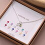Natrual Birthstone Necklace, thumbnail 5 of 5