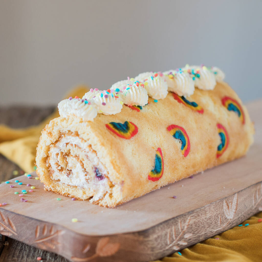 Rainbow Swiss Roll Baking Kit By My Bakes