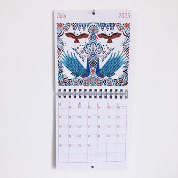 2025 Small Wall Calendar, 2 of 12