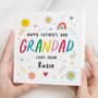 Personalised Grandad Father's Day Card From Grandkids, thumbnail 1 of 7