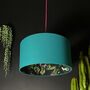 Wild Wood Deadly Night Shade Lampshade In Jade Green, thumbnail 1 of 6