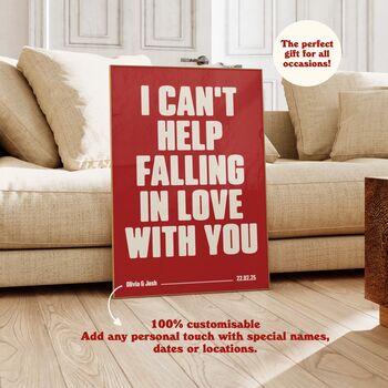 Custom Lyric Print, 4 of 10