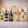 Personalised 18th Birthday Rum Gift Set With Custom Lid, thumbnail 1 of 11