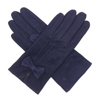 Kitty. Women's English Suede Gloves, 3 of 9