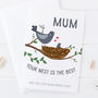 Your Nest Is The Best Personalised Mothers Day Card, thumbnail 1 of 6