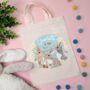 Personalised Easter Bunny Scene Egg Bag, thumbnail 1 of 2