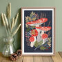 A4 Fly Agaric Giclée Art Print, thumbnail 4 of 5