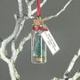Tiny Christmas Tree In A Bottle Personalised Bauble, thumbnail 7 of 12