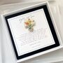 Get Well Soon Gift Enamel Pin Card – Everlasting Flower Bouquet Pin With Poem – Thinking Of You / Speedy Recovery Gift, thumbnail 6 of 12