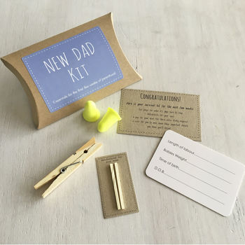 New Dad Kit Funny Gift Set Letterbox Gift, 3 of 7