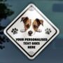 Personalised Dog On Board Car Sign, thumbnail 7 of 12