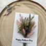 Dried Flowers Mothers Day Card, thumbnail 3 of 3