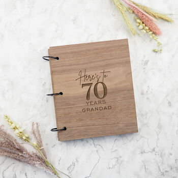 Personalised Milestone Birthday Photo Album, 8 of 10