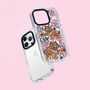 Peony Tiger Phone Case For iPhone, thumbnail 3 of 9