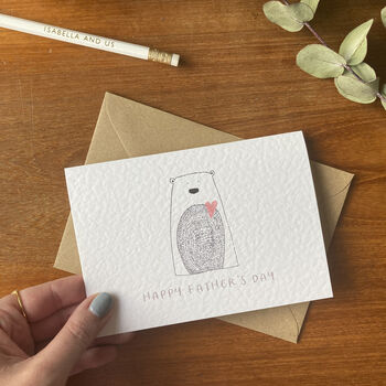 Happy Father's Day Bear Card, 6 of 6