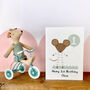 Personalised Mouse Or Bunny Birthday Age Card, thumbnail 1 of 8