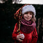 Red Sequined Oversized Santa Hat, thumbnail 11 of 12