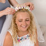 Festival Bride Hen Do Headband With Detachable Veil, thumbnail 2 of 4