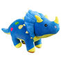 Triceratops Dinosaur Plush Soft Toy, thumbnail 3 of 8