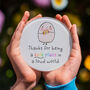 Thanks For Being A Safe Place In A Loud World Glass Coaster, thumbnail 1 of 2