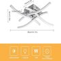 LED Ceiling Lights, Modern Dimmable Light With Remote, thumbnail 4 of 12