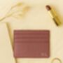 Real Leather Cardholder With Initials, thumbnail 4 of 8