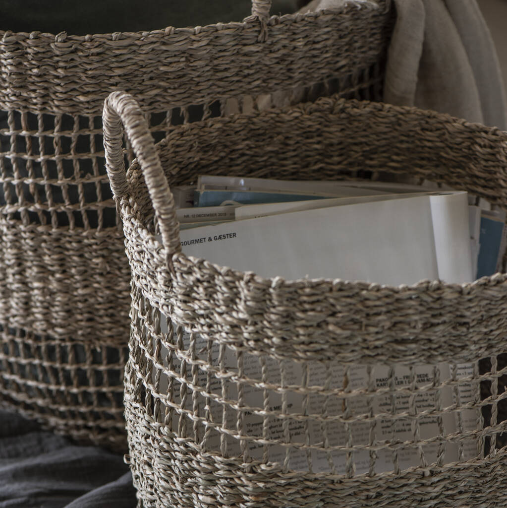 Seagrass Storage Basket, 1 of 4