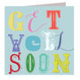 Wordy Get Well Soon Card, thumbnail 2 of 5