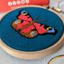 Mini Butterfly Embroidery Kit, thumbnail 3 of 3