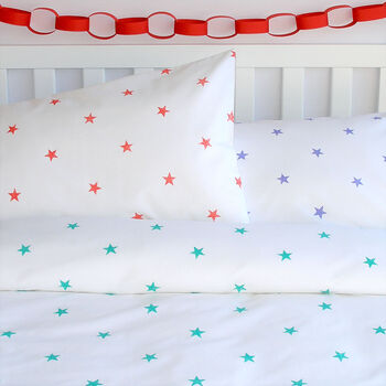 Stars Bed Linen Set, 2 of 4