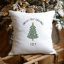 Personalised First Christmas Cushion, thumbnail 1 of 2