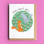 Squirrels Anniversary Or Valentine Card, thumbnail 1 of 2