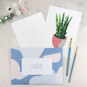 Paint By Numbers Letterbox Gift, 8 of 10