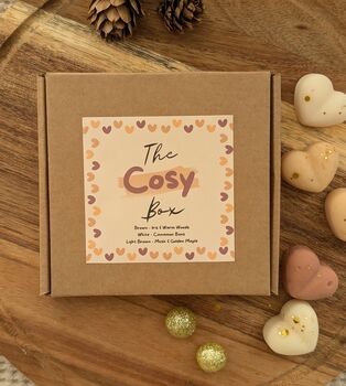 Cosy Wax Melt Selection Box For Winter, 6 of 8