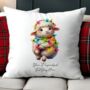 Personalised Sheep In Christmas Lights, thumbnail 4 of 10